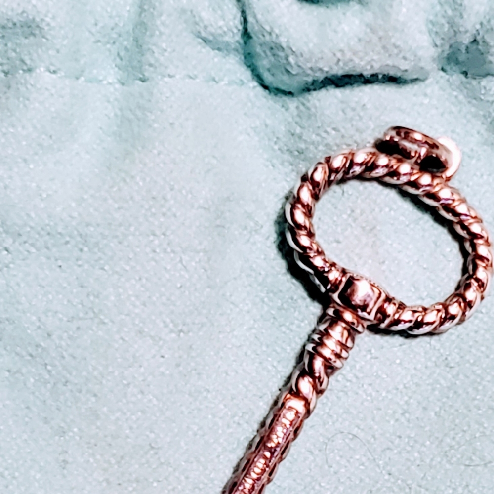 Tiffany & Co. Twisted Key Charm New in Box - Picture 2 of 4